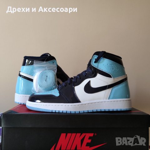 Nike Air Jordan 1 High Blue Chill Нови Оригинални Кецове 43 размер Обувки Номер 43 Маратонки Нови, снимка 1