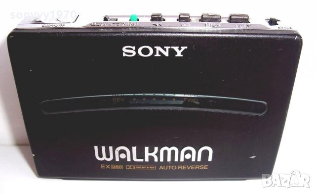sony wm-190 walkman-made in japan-mettal, снимка 3 - MP3 и MP4 плеъри - 28413376