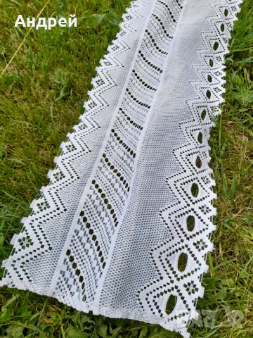 Старо перде,дантела, снимка 3 - Други ценни предмети - 33175354