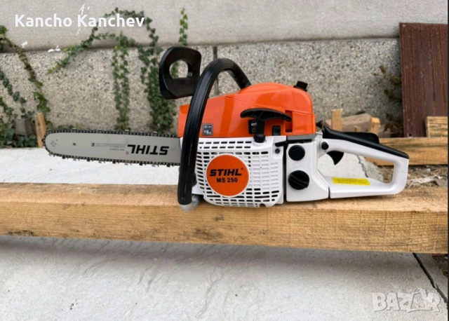 Чисто Нов Бензинов Трион STIHL MS 250, снимка 6 - Градинска техника - 52265284