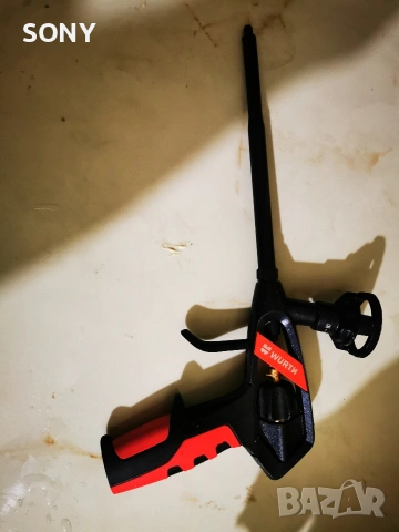 Пистолет PU пяна, тефлонов Wurth Пистолет полиуретанова пяна 