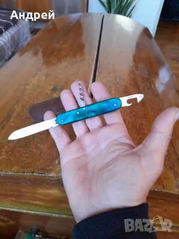 Стар джобен нож,ножче,ножка #72, снимка 5 - Други ценни предмети - 48037710