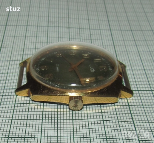 Мъжки часовник Луч 2209, 23 камъка (Вимпел, Polyot de luxe), снимка 6 - Антикварни и старинни предмети - 52642201