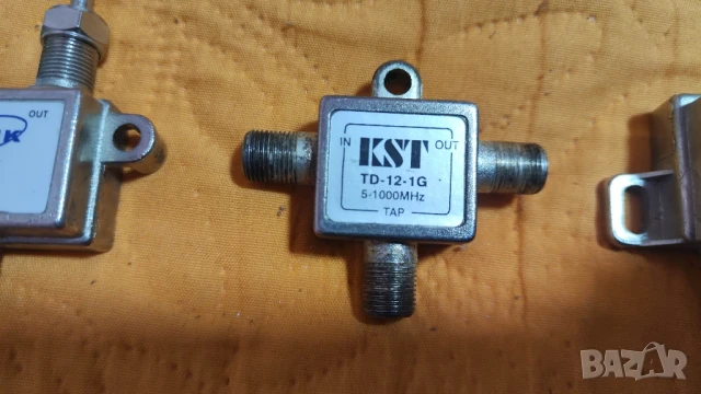 KST, Maxline и др. елементи tap за  кабелна телевизия, сплитери, конектори, снимка 7 - Друга електроника - 50762101