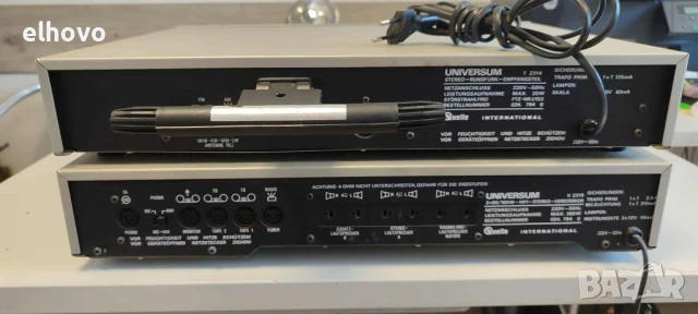 Стерео усилвател и тунер Universum 7500SL, снимка 5 - Ресийвъри, усилватели, смесителни пултове - 51089510
