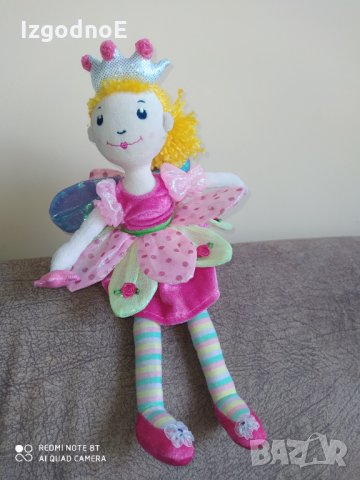 Мека кукла принцеса фея, снимка 1 - Плюшени играчки - 32792647