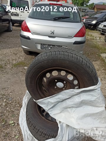 Зимен комплект Peugeot 308, снимка 2 - Гуми и джанти - 28828529