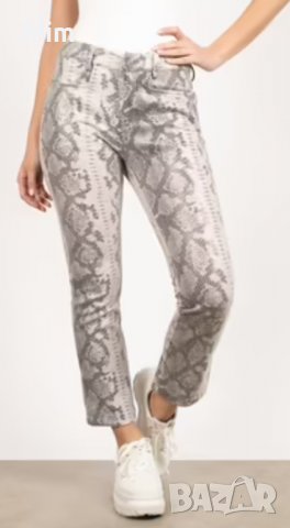 М/L Кожен клин змийски принт 