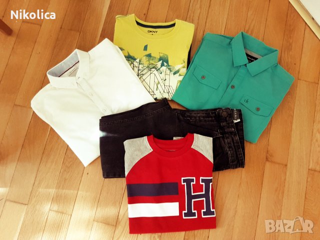 Детски дрешки CK,Tommy,LCW,DKNY,OKAIDI за 12 г.момче.Като НОВИ!