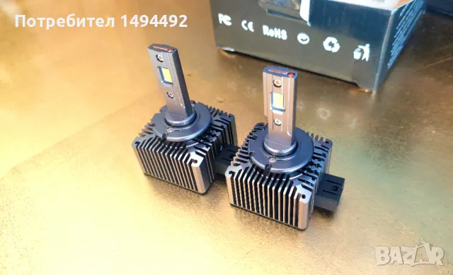D1S Led Super Bright автомобилни крушки, снимка 3 - Аксесоари и консумативи - 48700755