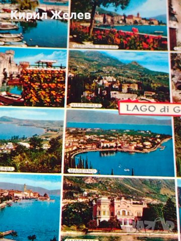 Две стари картички Paris Notre dame,Lago di Garda много красиви 41658, снимка 7 - Колекции - 43112302