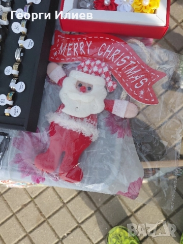 коледна украса и ръчно изработени гривни, снимка 11 - Декорация за дома - 52635795