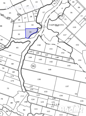 Парцел гр Севлиево 3605 кв.м ,местност "Севлиевски лозя",високата част , снимка 10 - Парцели - 52206441