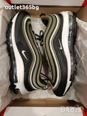 Nike - Air Max 97 номер 40 мъжки черни Оригинал Код 3506, снимка 2 - Маратонки - 52227039
