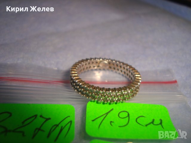 СКЪПОЦЕНЕН ДИЗАЙНЕРСКИ СРЕБЪРЕН ФЕШЪН АРТ ПРЪСТЕН СРЕБРО 925 ХАЛКА с ЦИРКОНИ ЮВЕЛИРНА РАБОТА 27534, снимка 7 - Пръстени - 36866802