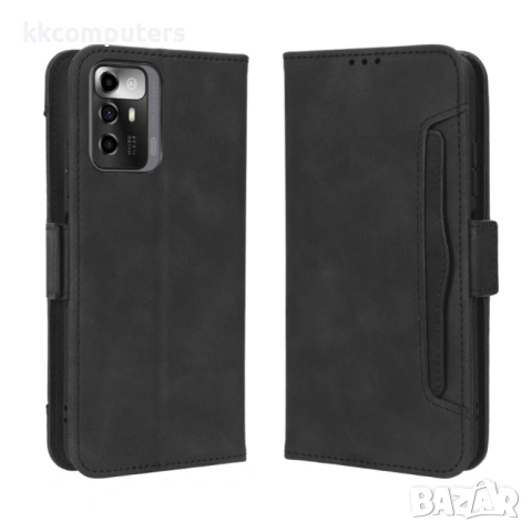 ZTE Blade A72 5G Wallet Калъф и Протектор, снимка 3 - Калъфи, кейсове - 53034122
