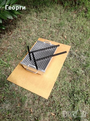 Ръчно изработено барбекю за дървени въглища, снимка 10 - Барбекюта - 26873884
