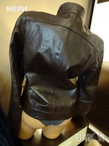 100% ЕСТЕСТВЕНО ДАМСКО КОЖЕНО ЯКЕ MAX, снимка 8 - Якета - 31973125