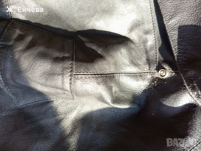 стилна рокля от естествена кожа, снимка 9 - Рокли - 52845666