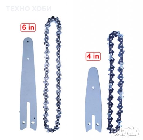 Акумулаторна резачка за клони и дърва 24V, 5Ah мини трион, литиевойонни  батерии, снимка 2 - Градинска техника - 35423616