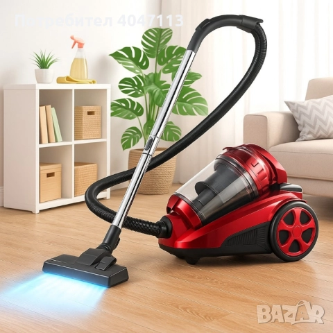 Циклонна прахосмукачка Royalty Line RL-BSCM1400.60 - Мощно почистване без торба , снимка 6 - Прахосмукачки - 51697309