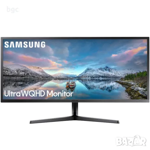 НОВ 34" Монитор Ultra Wide QHD, 60Hz, 4ms, DisplayPort, FreeSync, Dark Blue Gray, LS34J550WQRXEN, снимка 3 - Монитори - 49439000