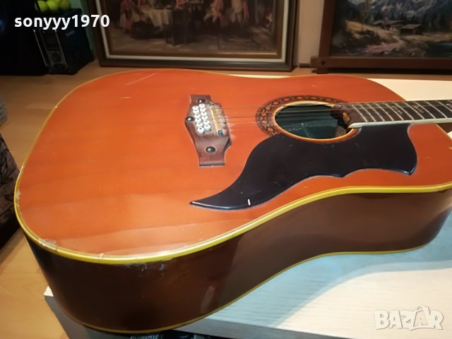 поръчана-eko-ranger 12 acoustic guitar-made in italy-внос 2706210744, снимка 10 - Китари - 33343976