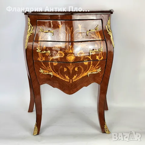 Малък скрин / комод "Луи XV" , снимка 3 - Скринове - 36603422