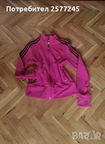 Оригинални дамски горнищата Adidas размер M-L , снимка 11 - Спортни екипи - 46957373