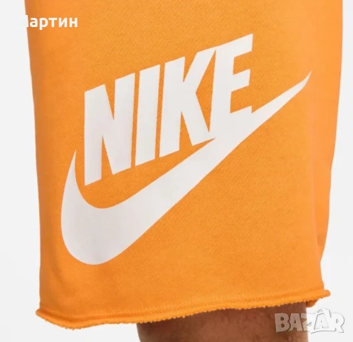 Мъжки къси панталонки Nike Sportswear Orange - размер XS/S и M/L, снимка 3 - Спортни дрехи, екипи - 50490307