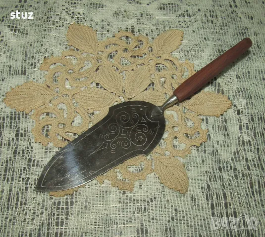 Антикварна лопатка за следкиши, снимка 2 - Прибори за хранене, готвене и сервиране - 50239639