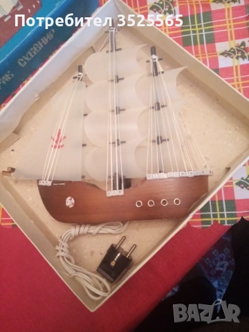 Кораб-лампа, снимка 3 - Антикварни и старинни предмети - 53029126