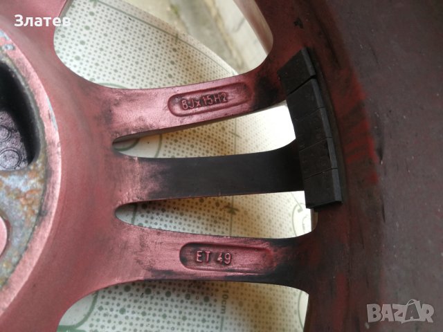 Джанти Irmscher 15', снимка 5 - Гуми и джанти - 38667959