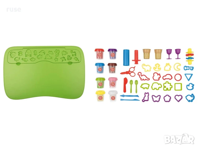 НОВИ Детска маса за игра с пластелин и аксесоари 44 части, снимка 9 - Пластелини, моделини и пясъци - 50844753