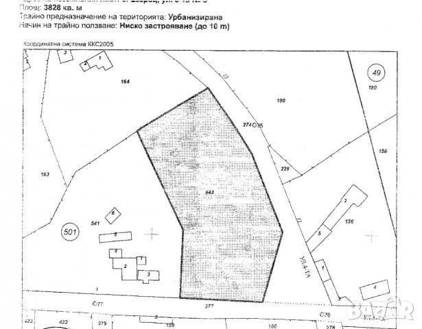 Продава Терен в регулация Добрич област - с.Езерец 3800 кв.м., снимка 2 - Парцели - 9997382
