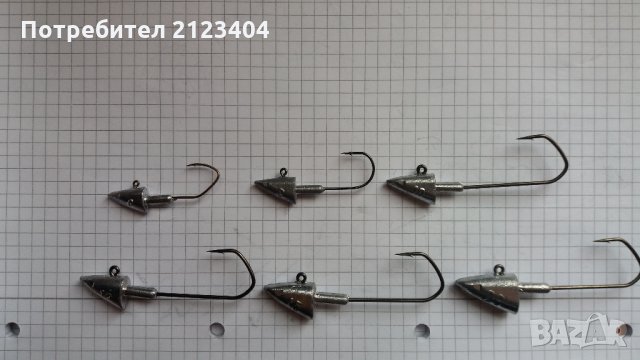 Джиг Глави с куки, снимка 5 - Такъми - 26246271