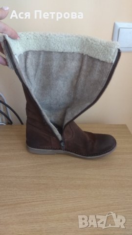 Велурени ботуши номер 37 , снимка 2 - Детски боти и ботуши - 26596518