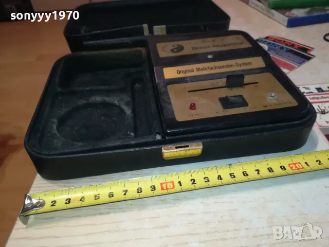 ELEKTRO-AKUPUNKTUR-АКУПУНКТУРА-УРЕД В КУФАР-ВНОС ФРАНЦИЯ 1702251739, снимка 4 - Медицинска апаратура - 49168394