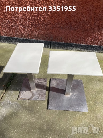 Сгъваеми дървени помощни маси и плотове, снимка 2 - Маси - 53601516