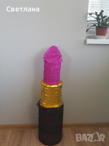 Ново! 3D пинята Червило, снимка 4 - Ръчно изработени сувенири - 37195988