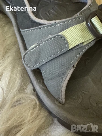 Дамски/ детски сандали Merrell River Bank Sport olive 36 номер, снимка 10 - Сандали - 51061032