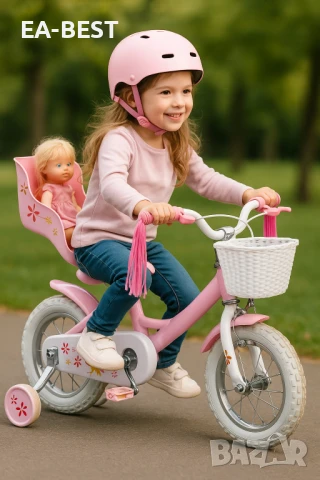 🎀 Розов детски велосипед DECH 12" – за първите вълнуващи приключения (2–4 години)! 🎀