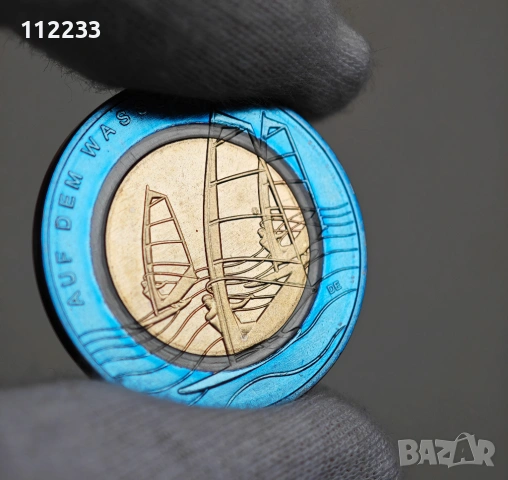 Германия Полимерна монета от 10 евро "Полярна климатична зона", снимка 4 - Нумизматика и бонистика - 53561626