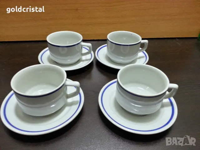 Стар български порцелан чаши за чай , снимка 2 - Антикварни и старинни предмети - 48937446