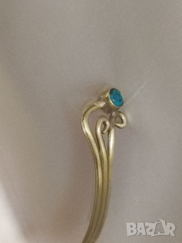 Старо, твърдо колие, тип торква, бронз. , снимка 7 - Антикварни и старинни предмети - 36409152