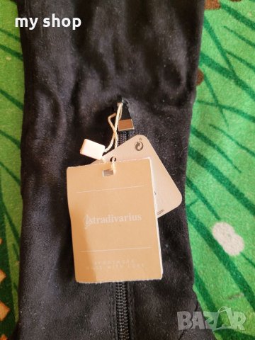Нови!Ботуши Stradivarius,номер 40, снимка 3 - Дамски ботуши - 34691340