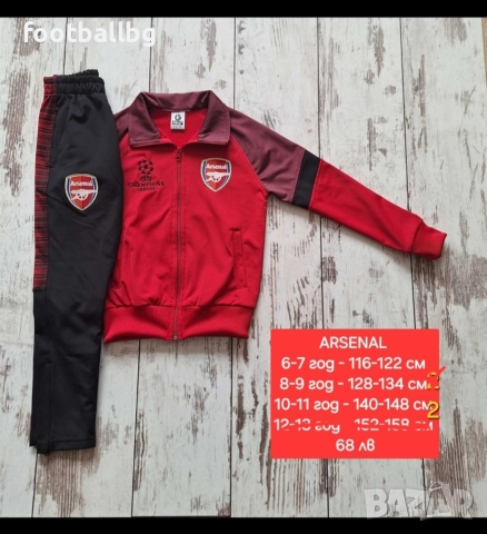 Детско юношески екипи анцузи 💙⚽️ различни футболни отбори , снимка 4 - Футбол - 35658050