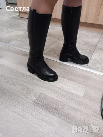 Ботуши естествена кожа 38 номер, снимка 6 - Дамски ботуши - 48645797