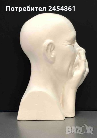 скулптура, фигура, глава, декорация, снимка 2 - Статуетки - 40347664