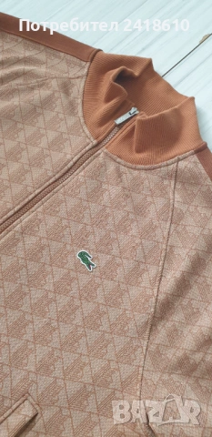 Lacoste Full Zip Mens Size 6 - XL  НОВО! ОРИГИНАЛ! Мъжко Горнище с цял цип!, снимка 8 - Спортни дрехи, екипи - 53384127